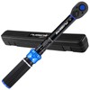 PUIBERS Bike Torque Wrench 1/4 3-25 NM/22.6-221.3 in.LB，Dual-Direction Adjustable 72