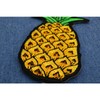 Pineapple Patch - 2x3.5 inch - Embroidered Iron on Patch