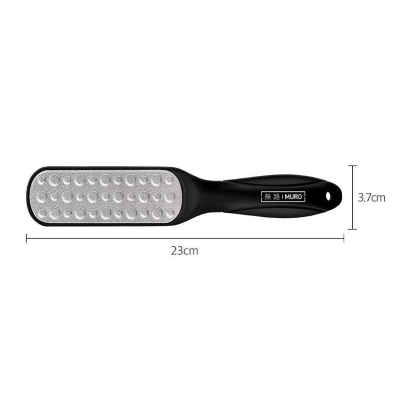 MuRo Dual-Sided Foot Callus Remover Black