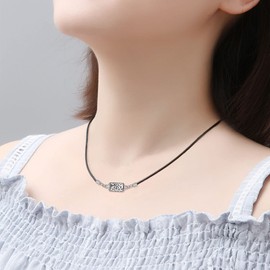 ONEFINITY Sterling Silver Tree of Life Urn Necklace for Ashes Family Tree Pendant Cremation Jewelry for Ashes with Black Rope