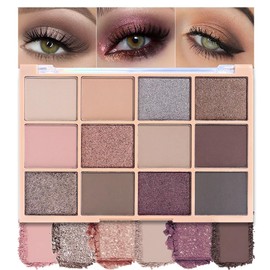 CAKAILA Neutral Smokey Eye Shadow Palette,Nude Silver Gray Cream Eyeshadow Palette,Make Up Pallets for Women Highly Pigmented Natural Eyeshadow for Eyes Long Lasting Naturing-Looking,Blendable,Vegan