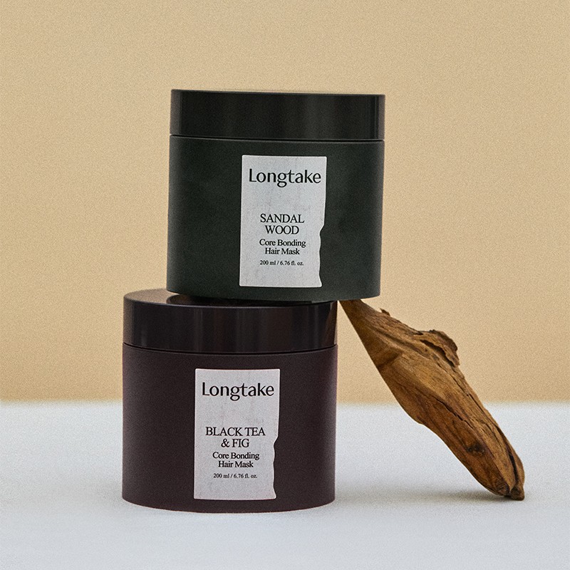 Longtake [롱테이크]코어본딩 헤어마스크 (샌달우드/블랙티앤피그) [Longtake] Core Bonding Hair Mask (Sandalwood/Black