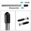 PATIKIL 150pcs 5mm Vinyl Rubber End Caps for Metal Tubing