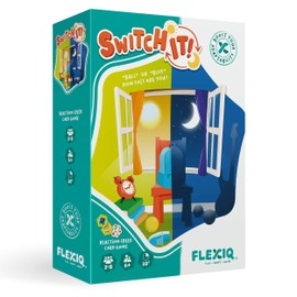 WHAT DO YOU MEME? Switch It — Reaction Speed Card Game by FlexiQ, Brain Teasers for Kids 6+, Board Games for Family Night