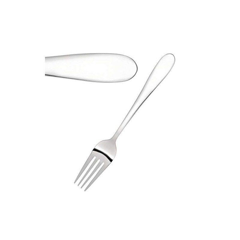 Utopia Manhattan Table Fork - Case of 12-18/0 Stainless Steel