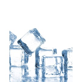 Acrylic Ice Cube, 10 PCS Clear Fake Acrylic Ice Cubes Square Shape, 1 Inch Transparent Artificial Acrylic Plastic Ice Rocks for Photography Props Kitchen Decoration (1 Inch)