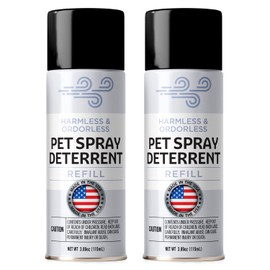 Berkland [2 Pack] Refill for PetSafe SSSCat Spray Deterrent Device - Non-VOC Dog & Cat Spray Deterrent - Family-Safe Cat Deterrent for Counters & Trouble Areas - Made in The USA - 7.88oz Total