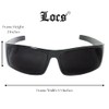 Locs Dark Lens Hardcore Sunglasses