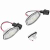 Pair of LED License Plate Lamp White Light 34100S0A013 Fit