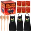 Cozypower 67 Pcs Chili Cook off Trophies Set Chili Cook