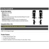 Front Strut and Coil Spring Assembly 2 Piece Kit -