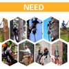 SEAAN Tree Climbing Flipline Kit 1/2'' x 10FT Arborist Flip
