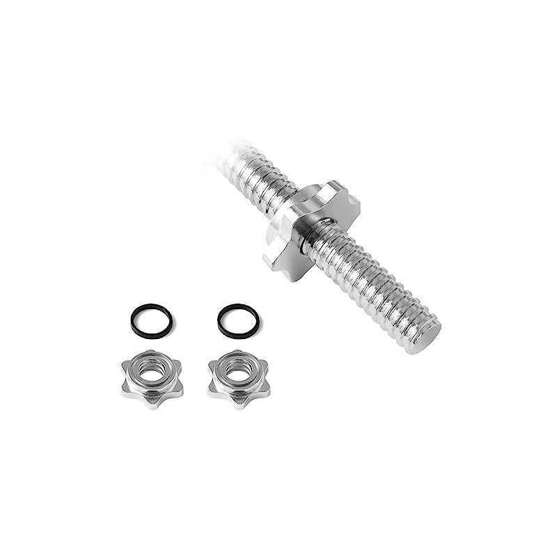 KK Chrome Barbell Bar 1 inch Weights Lifting Bar With