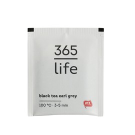 365 Life | 50 Bags Earl Grey | Flavoured Black Tea Blend with Bergamot Flavour Contains 1.75 per Tea Bag | 460026
