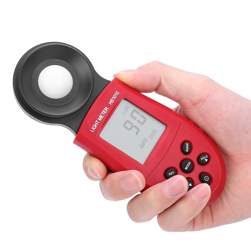 HS1010 Handheld Light Meter Digital Display Electric Illuminometer for Home