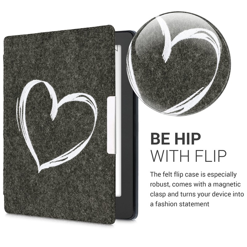 kwmobile Case Compatible with Kobo Aura H2O Edition 2 -