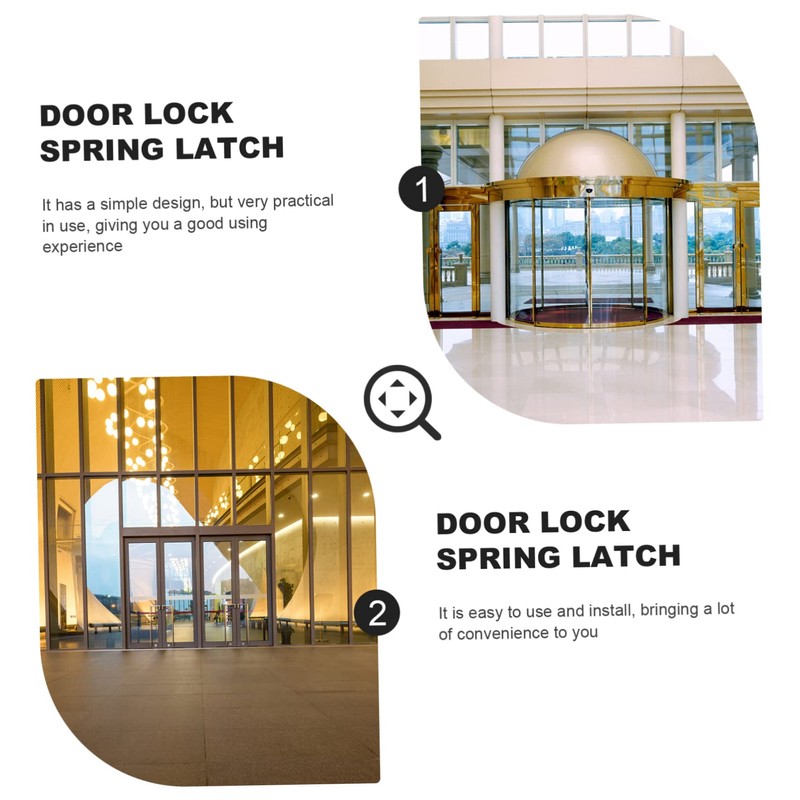 DOITOOL Deadbolt Lock Door Knob with Lock Reinforcement Garage Front