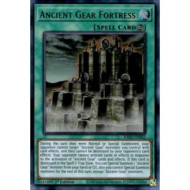 Ancient Gear Fortress (UR) - RA03-EN062 - Ultra Rare - 1st Edition