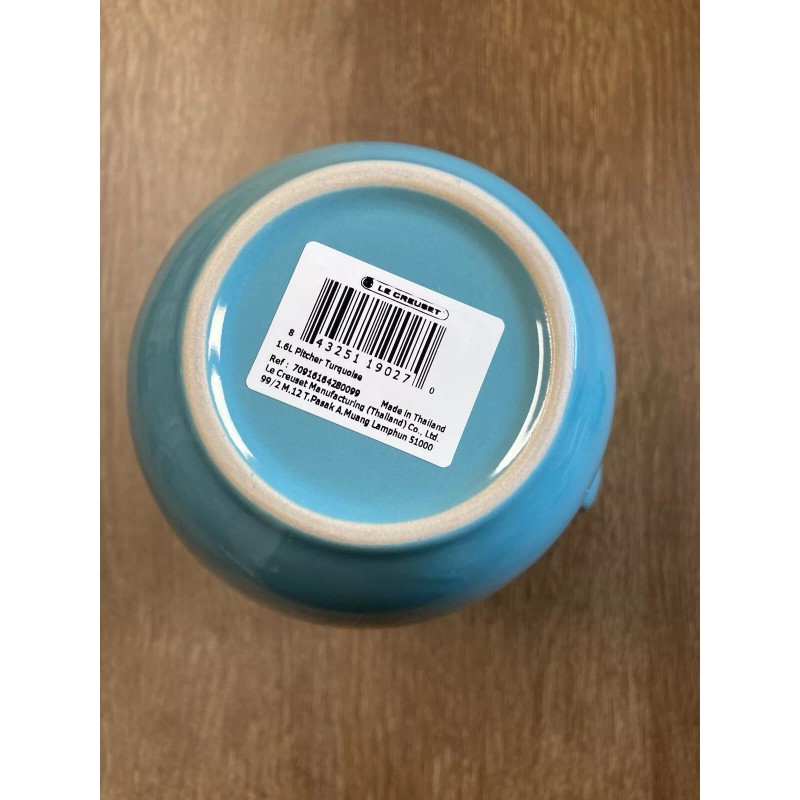 Le Creuset "Turquoise" LE CREUSET 1.7 Qt Large Signature Slim