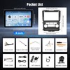 Hikity 4+64G Android 15 Car Stereo for Nissan Frontier/Xterra 2009-2012,