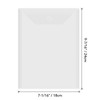 BAOFALI 100 Pcs/Set 7x9.4inch Clear Stamp and Die Storage Pockets,