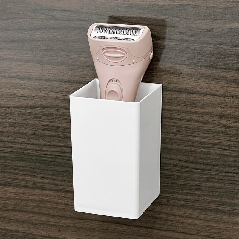 Towa Sangyo Magnet, Bathroom Bath Pocket, Mini, White, Approx. 2.4