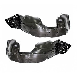 For Honda Civic 2019 2020 2021 Fender Liner Driver and Passenger Side | Pair | Front | Made of LLDPE Plastic | Sedan | Coupe | w/Insulating Foam | CAPA | Replacement For HO1248186 | 74151TBAA50