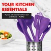 Chef Craft Premium Silicone Kitchen Tool and Utensil Set, 9