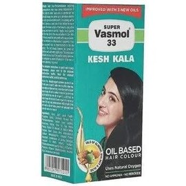 Vas.mol Kesh Kala 33 Vasmol Kesh Kala Oil Based Hair Colour 50 ml