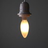 OPALRAY DC 12V-24V Power Input LED Candelabra Bulb, 6W Dimmable