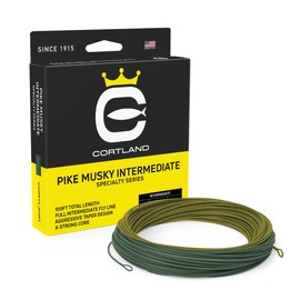 Cortland Pike Musky Intermediate Fly Line, Olive/Green 100ft, WF9I
