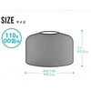 [Minimal Works] GAS CANISTER MASK 3.9 oz (110 g)