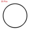 sourcing map Nitrile Rubber O-Rings 68mm OD 63.2mm ID 2.4mm