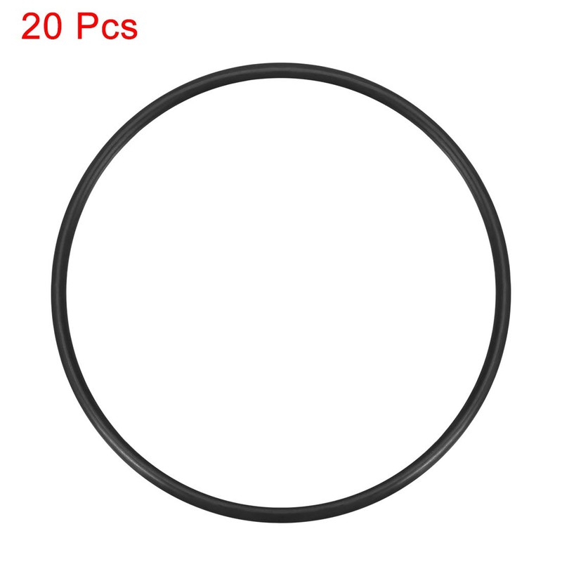 sourcing map Nitrile Rubber O-Rings 68mm OD 63.2mm ID 2.4mm