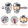 Motorcycle Turn Signals Led Skull Blinkers 10mm Screw Indicator Light