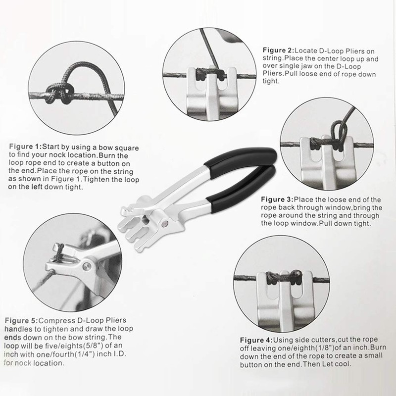 D Loop Pliers, Archery Compound Bow, Bowstring Archery D Loop