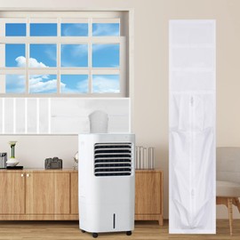 Window Seal Kit for Portable Air Conditioner 14''x24''~36', 100% Sealing Effect Sliding Window AC Seal for Vertical or Horizontal Windows, Portable Air Conditioner Tumbler Dryer 35x92CM