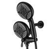 ELLO&ALLO Rain Shower Head with Handheld Spray, Rainfall Shower Head