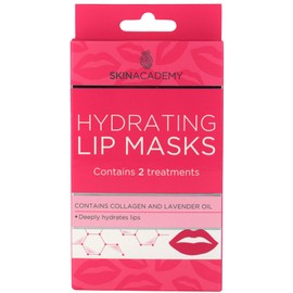 Skin Academy Hydrating Lip Masks 2 Treatments Deeply Hydrates Lips