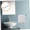 Mipcase Bathroom Towel Mount Easy Install No Drilling Multifunctional Storage
