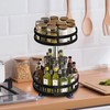Loputon Kitchen Organiser, Turntable Fridge Spice Rack, Lazy Susan Turntable
