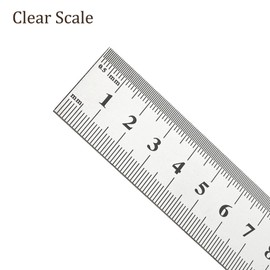 Kozelo Metal Straight Edge Rulers - [ 60cm 24 Inch Metric ] Stainless Steel 0.9mm Thickness Centimeters Rulers for Precision Measuring Use, with Hang-up Hole