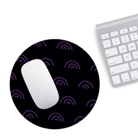 Questo Casa, Runden Digital Bedruckt Mauspad, rutschfeste Unterseite, für Büro und Zuhause, Durchmesser: 22 cm
