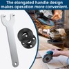 7PCS IALTMEI Angle Grinder Nut ＆ Angle Grinder Wrench Set，