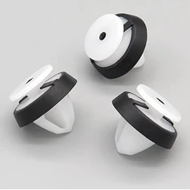 VVO Fasteners White Plastic Clips Interior Trim Compatible with Some Seat Mii (Pack of 10 Clips)