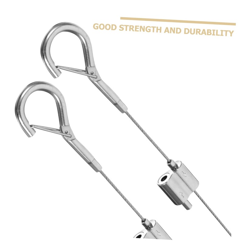 NOLITOY 2pcs Adjustable Picture Hanging Wire Kit Sturdy Picture Frame