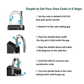 Sunrade Luggage Coded Padlocks  99-56