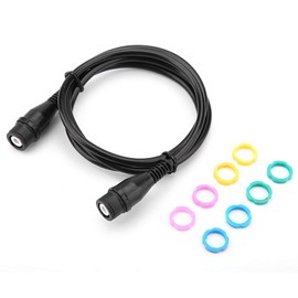 1 Piece BNC to BNC Coaxial Test Cable BNC Male to BNC Male Impedance Coaxial Cable for Signal Generators for Wireless Devices