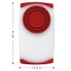 Dexas Over the Sink Poly Cutting Board with Collapsible Colander