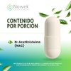 Nowek Nac Cápsulas Suplemento Alimenticio Ingredientes Naturales Frasco